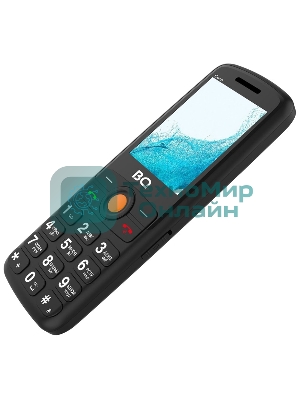 Мобильный телефон BQ 2459 Care черный