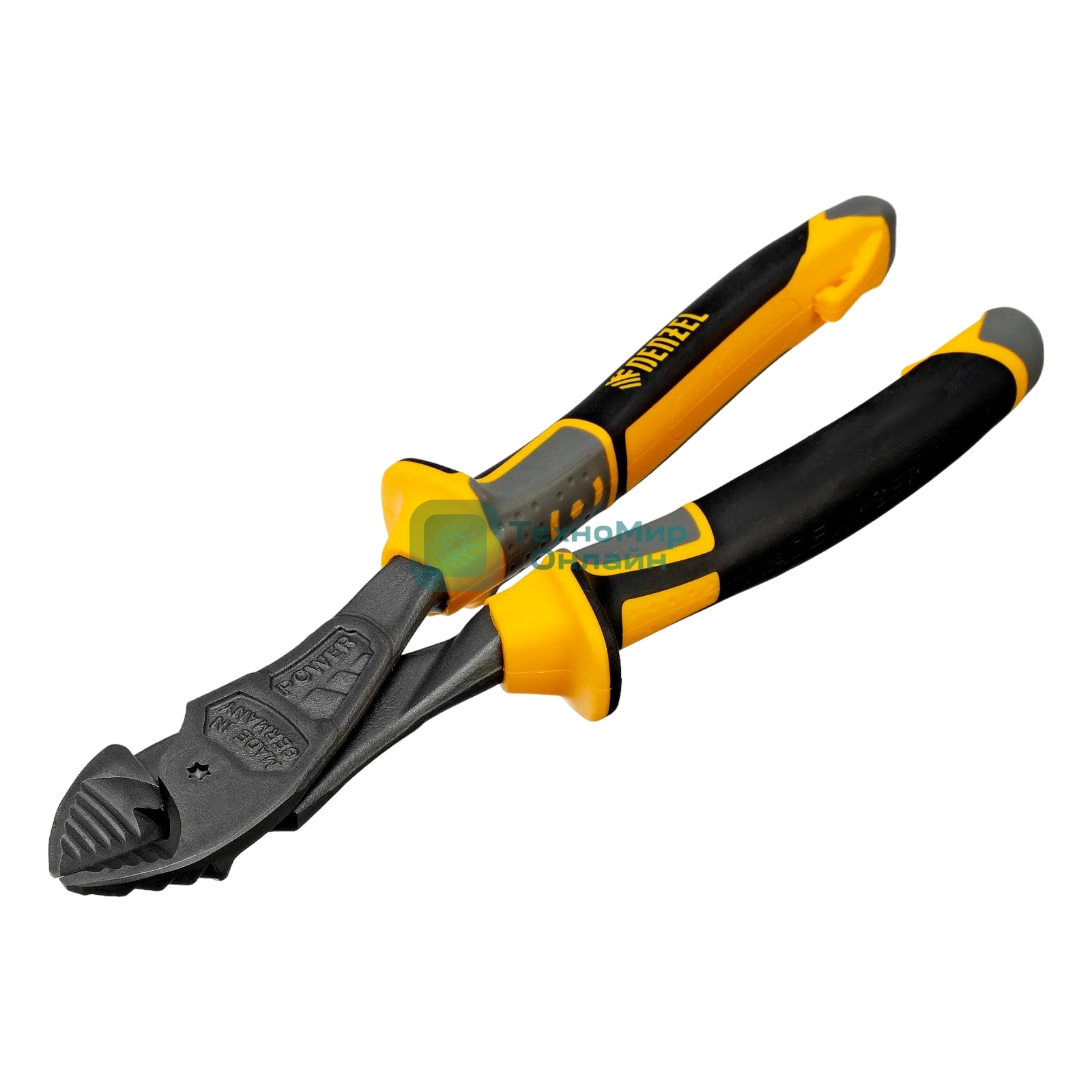 Бокорезы Denzel 200 мм, усиленные, трехкомпонентные рукоятки