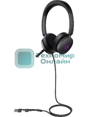 Гарнитура проводная Yealink UH48 Dual UC USB-C/A 1308152