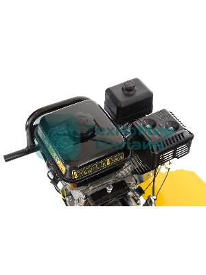 Мотоблок Denzel DPT-270X, 7 л.с., диск.сцеп, шир 90 см, глуб 35 см, фрез 3х4, ВОМ, передачи 2В/1Н