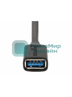 Кабель удлинительный USB3.0 Am-Af 3m Telecom черный (TUS708-3M)