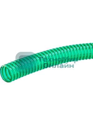 Шланг напорно-всасывающий ЗУБР со спиралью ПВХ, 3 атм, 38мм х 30м 40325-38-30