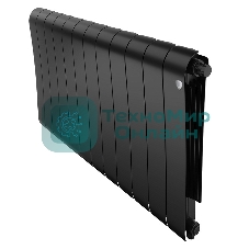 Радиатор биметаллический Royal Thermo Infinity 500 Noir Sable VR80 - 12 секц.