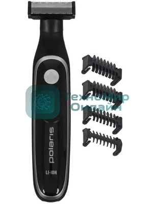 Машинка для стрижки Polaris PHC 0202R черный/серебристый