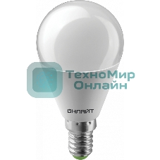 Лампа светодиодная ОНЛАЙТ 61966 OLL-G45-10-230-4K-E14