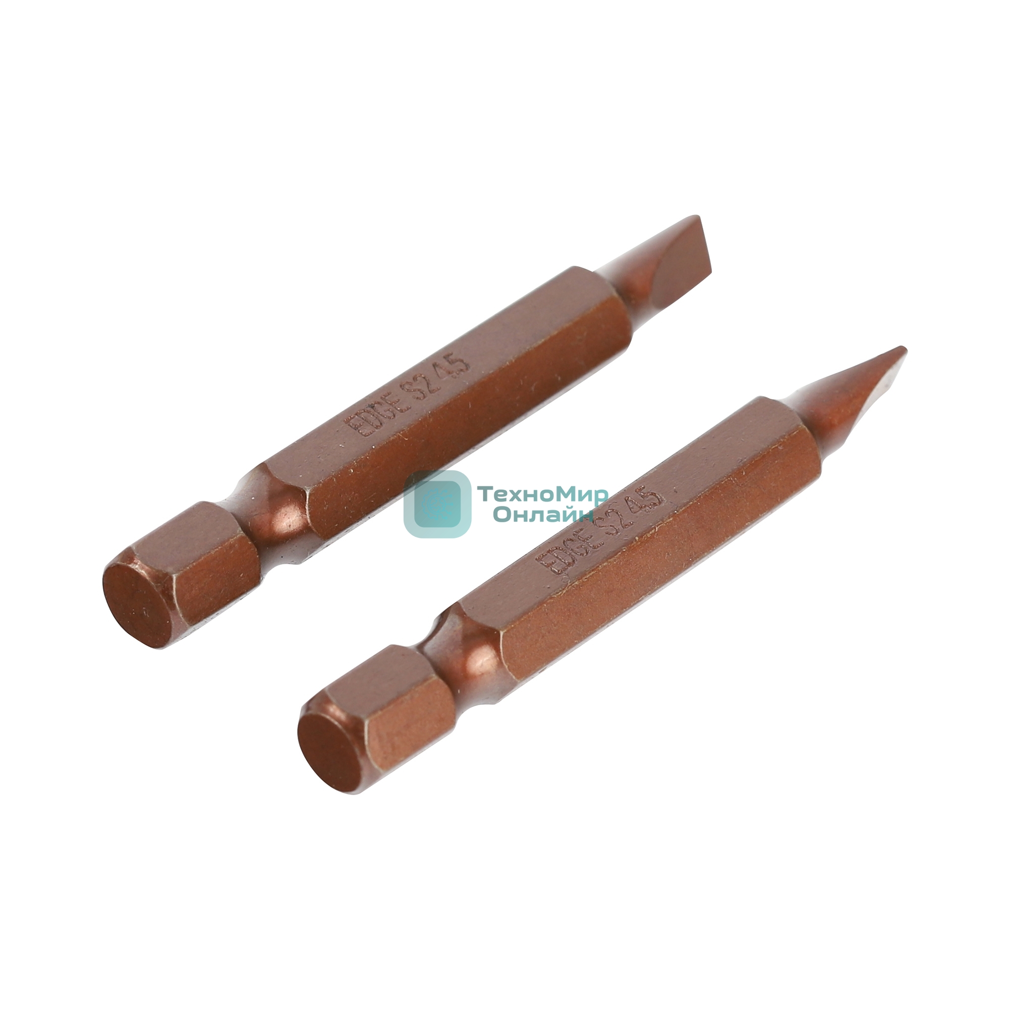 Бита EDGE by PATRIOT SL4,5, сталь S2, длина 50 мм, 2шт в блистере