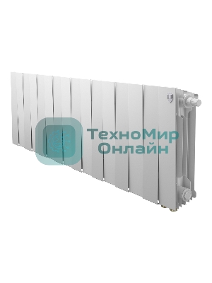 Радиатор биметаллический Royal Thermo PianoForte 300 белый VR80 - 16 секц.