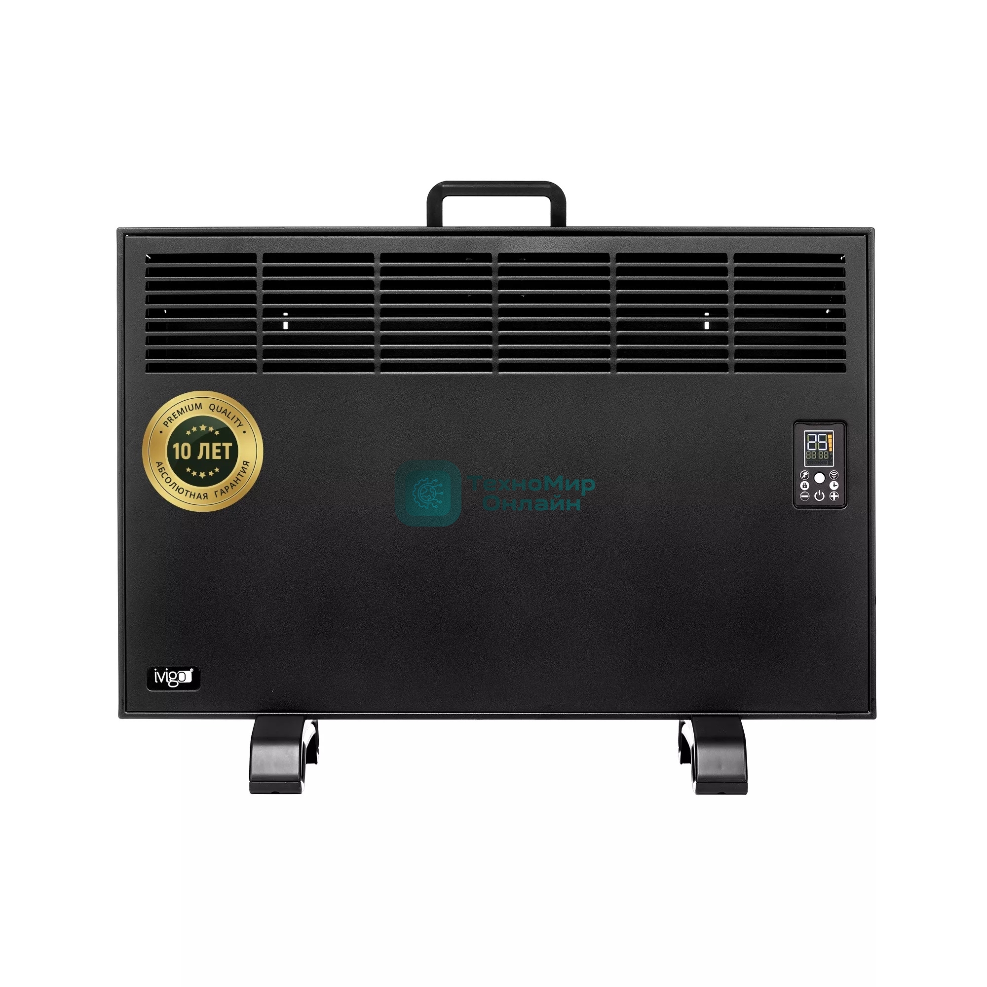 Конвектор электрический iVigo EPK4570P15 1500 Вт Черный, WI-FI