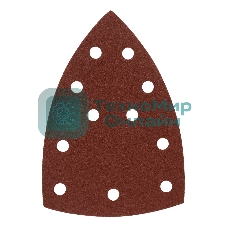 Треугольник абразивный Denzel на ворc. подложке под 