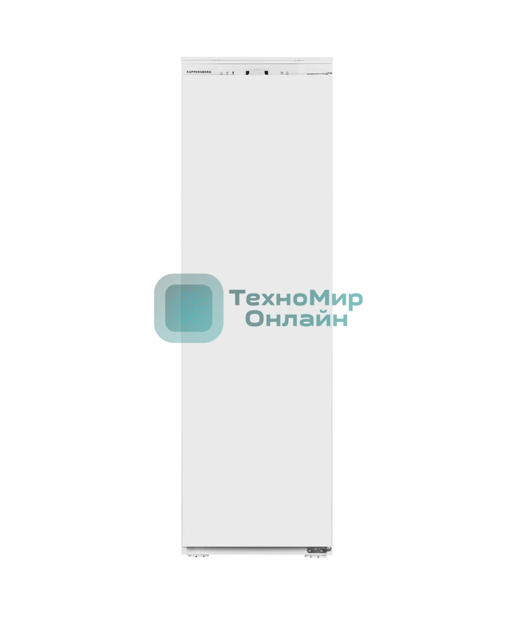 Встраиваемый холодильник Kuppersberg SRB 1781, High-Tech, ВхШхГ 177.2х54х54 см, объем 289 л, без МК, инверторный компрессор, электронное/сенсорное управление, скользящее крепление фасада, Total No Frost, LED освещение, энергоэффективность А+