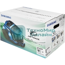 Пылесос Samsung VCC4520S3R/XEV красный, 350/1600 Вт, уборка сухая, пылесборник контейнер 1.3 л