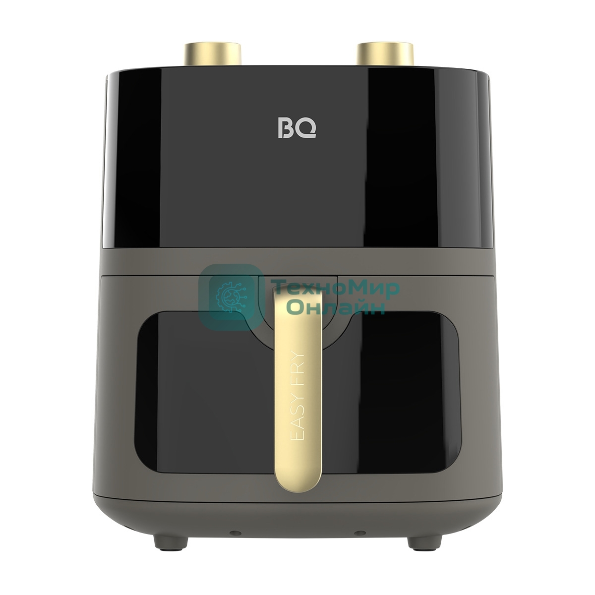 Аэрогриль BQ AF6000M серый, 1700 Вт, 6 л, 4 программы