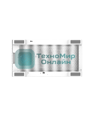 Компьютерный корпус ZALMAN P30 AIR, MATX, белый, WINDOW, 2xCombo (3.5'' or 2.5''), 3x2.5