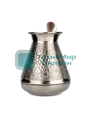 Турка медная Lara LR15-01 300 мл Виноград деревянная, лакированная ручка с латунным кольцом