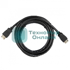 Кабель ACD-DHHM2-30B ACD-DHHM2-30B HDMI 2.0, Golden Plated,19m/19m, черный, 3м