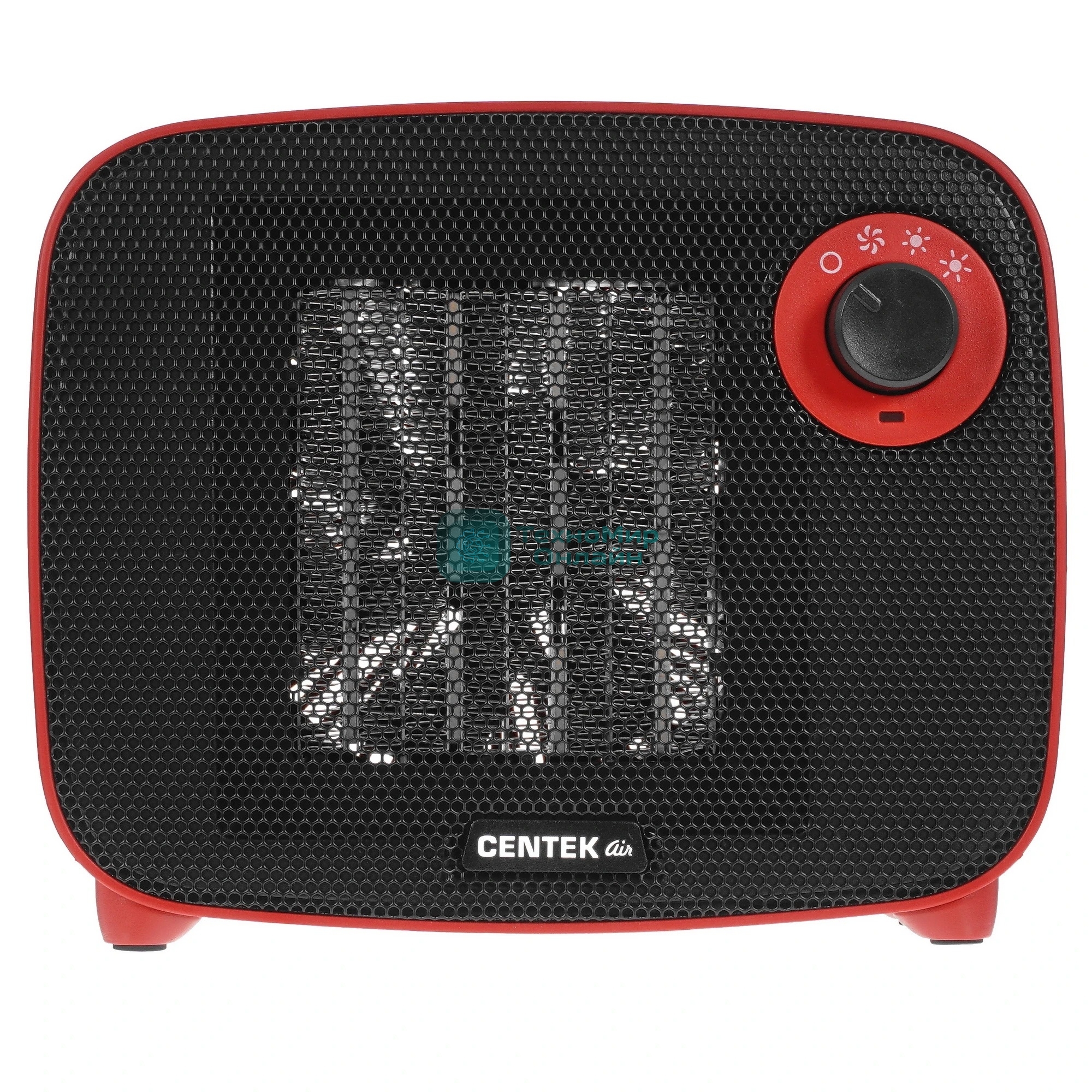 Тепловентилятор CENTEK CT-6022, 1500Вт, красный, черный