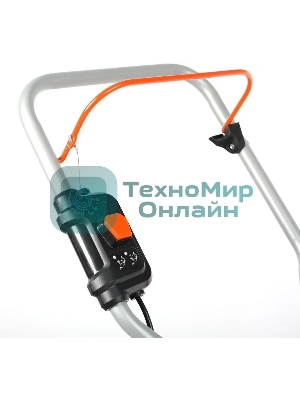 Газонокосилка аккумуляторная Patriot CM 432 (поставляется без акб 40В и зарядного), бесщеточ. двиг., 32 см, центр. регулир. 3 пол. 25-75, трав 30 л., мульчирование