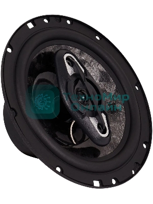 Колонки автомобильные Kicx SA 165 150Вт 92дБ 4Ом 16.5 см (6 1/2 дюйм) (ком.: 2 кол.) коаксиальные четырехполосные