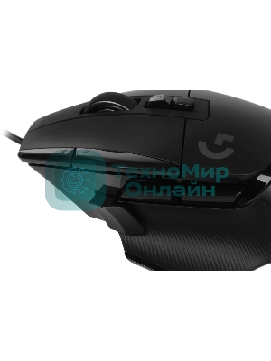 Мышь проводная Logitech G502 X черный, 25600 dpi, USB, кнопки - 13