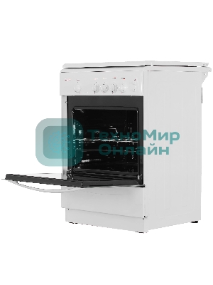 Плита газовая Gefest CG 60М C6 К73 белый, конфорок 4 шт, духовка 63 л, 60 см x 85 см x 60 см