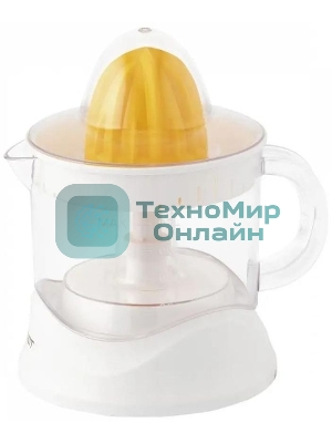 Соковыжималка Scarlett SC-JE50C02 белый, цитрусовая, 25 Вт, 700 мл, механическое