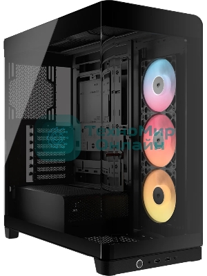 Корпус Corsair 4500X RS-R ARGB Black, Midi-Tower, чёрный, 3 x 120 мм