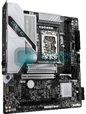 Материнская плата Gigabyte B860M GAMING WIFI6, LGA 1851, Intel B860, 2xDDR5, 4xSATA, 2xM.2, 1xPCIe 5.0 x16, 1xPCIe 4.0 x16, 1xHDMI, 1xDP, 1x2.5Gb LAN, Wi-Fi 6, Bluetooth 5.3, 3xUSB-A 5Gbps, 3xUSB-A 2.0, 1xPS/2, 3x3.5 мм, 7.1, mATX