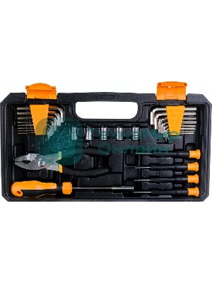 Набор инструментов Deko PRO DKMT62 62 предметов (жесткий кейс)