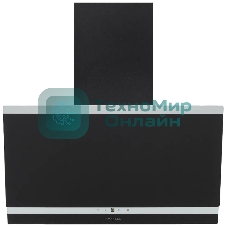 Вытяжка наклонная Krona Irma A 600 черный/серебристый, 60 см, 1300 куб. м/ч, 65 дБ