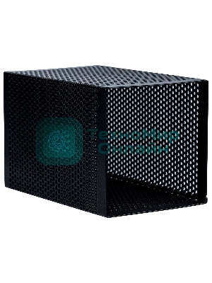 Подставка Deli E908 для письменных принадлежностей, черный, металл, сетка