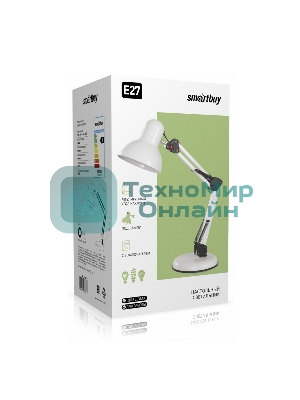 Светильник настольный Smartbuy (SBL-DL-E27-w) 60W/ E27