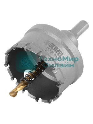 Коронка по металлу Denzel твердосплавная, 60 мм