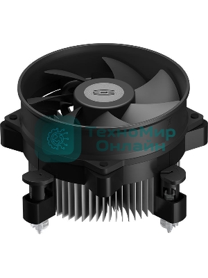 Кулер PcCooler R120-XXNIXX-GL черный 95мм алюминий 2700rpm 27.8db 4-pin 95W 70мм