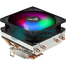 Кулер для процессора AeroCool/Formula Air Frost 4 черный, 90 мм, алюминий/медь, 1800 об/мин, 25.7 дБ, 3 pin, 125 Вт, 78 мм