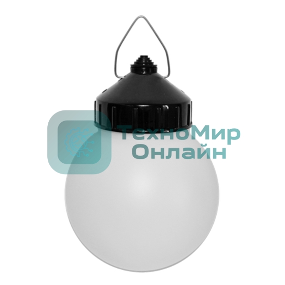 Светильник ЭРА НСП 01-60-003 подвесной Гранат полиэтилен IP44 E27 max 60Вт D150 шар белый