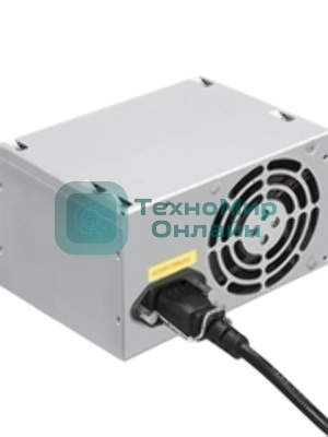 Блок питания ExeGate AAA400 (ES259590RUS-S), 400Вт, 80мм, серебряный