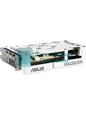 Видеокарта Asus DUAL-RX9060XT-16G-WHITE белый