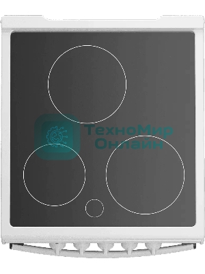 Плита электрическая Darina 1B EC 331 606 W белый/черный, конфорок 3 шт, духовка 50 л, 50 см x 85 см x 56 см