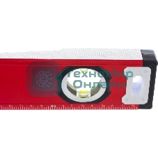 Уровень алюминиевый Matrix, фрезерованный, 3 глазка, рукоятки, 1000 мм