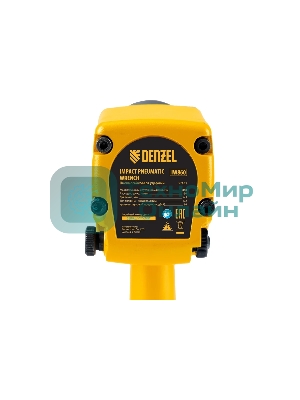 Ударный пневмогайковерт Denzel IW860+набор головок, 1/2