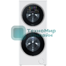 Стирально-сушильная машина Maunfeld MFWD14157WH06 белый, загрузка фронтальная 7 кг, 1400 об/мин., класс: А