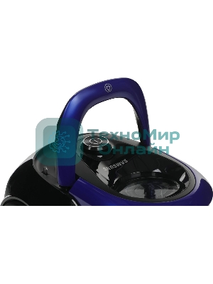 Пылесос Samsung VC18M21A0SB синий, 380/1800 Вт, уборка сухая, пылесборник контейнер 1.5 л