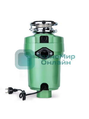 Измельчитель пищевых отходов Бирюса WD-550E2 зеленый