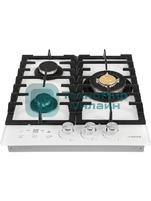 Варочная поверхность HIBERG VM 4535 W, белый