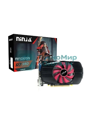 Видеокарта Ninja (Sinotex) R7 350 2Gb GDDR5 128bit VGA DVI HDMI 1FAN RTL