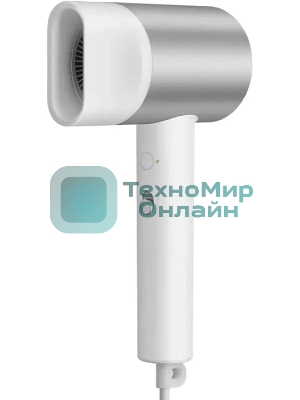 Фен Xiaomi Water Ionic Hair Dryer H500 белый/серебристый, 1800 Вт, ионизация
