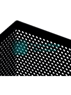 Подставка Deli E908 для письменных принадлежностей, черный, металл, сетка