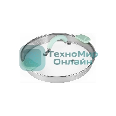 Кастрюля Lara LR02-542 MINT 20x11см, 3,3 л, носик, индукционное дно, крышка с бортом, полипропилен, силикон, нержавеющая сталь