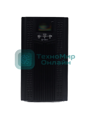 Источник бесперебойного питания (ИБП) Raskat HIO-3000VA+ (3000ВА, 2700Вт, 6xIEC320, LCD, USB type-B, 1xRS232, чистая синусоида)