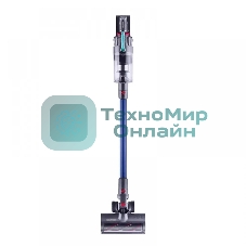 Пылесос вертикальный Zelmer STICK ZSVC822 STEFAN синий/серый, питание от аккумулятора, 200 Вт, уборка сухая, пылесборник 0.35 л